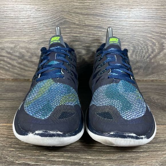 Nike Women's Size 7 Free 5.0 'Obsidian Silver Flash' Running Shoes - Picture 2 of 8